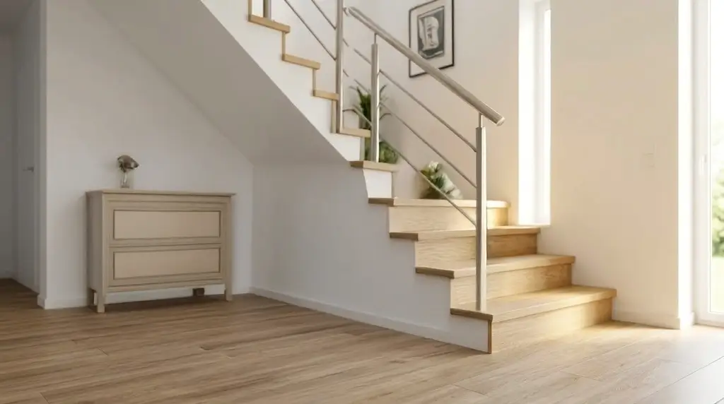 Treppengeländer Edelstahl